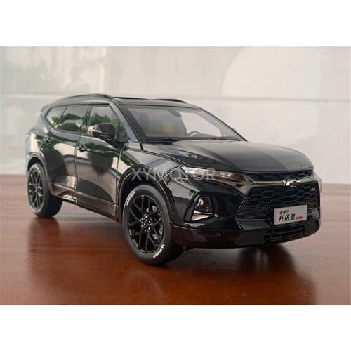 1:18 For Chevrolet CHEVROLET BLAZER RS Diecast Car Model Kids Toys Gifts Collection Display Ornaments Black