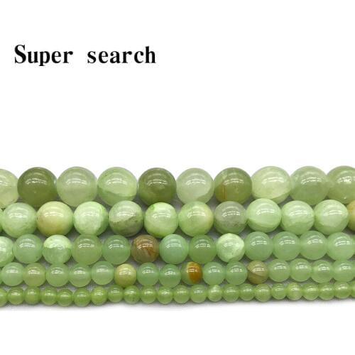 Natural Dark green chalcedony 4/6/8/10/12mm round loose bead bracelet necklace earrings making jewelry craft findings handmade m