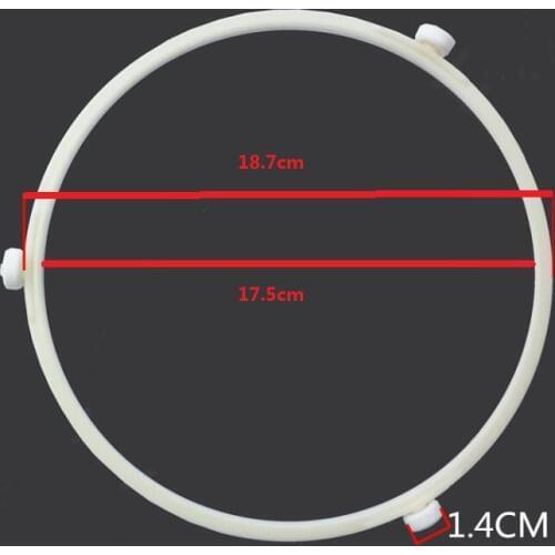 G70D23P-TD(W0) white plastic ring glass plate support roller replacement for Galanz Microwave Oven