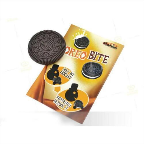 Oreo Bite Magic Bite And Restore OREO Cookies Magic Tricks The Reductionism Cyril-Oreo Magic Prop 5pcs/lot