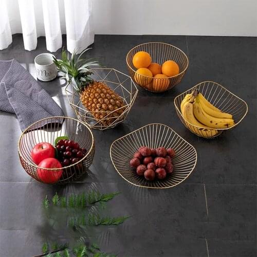 Fruit Plate Creative living Room Home New Coffee Table Nordic Style Fruit Bowl Fashion Plate Net Red Fruit Plate Fruit Blue