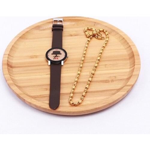 VoltaBox Jewelry tray bamboo and wood jewelry storage shelf Ring Necklace Earrings display rack storage rack