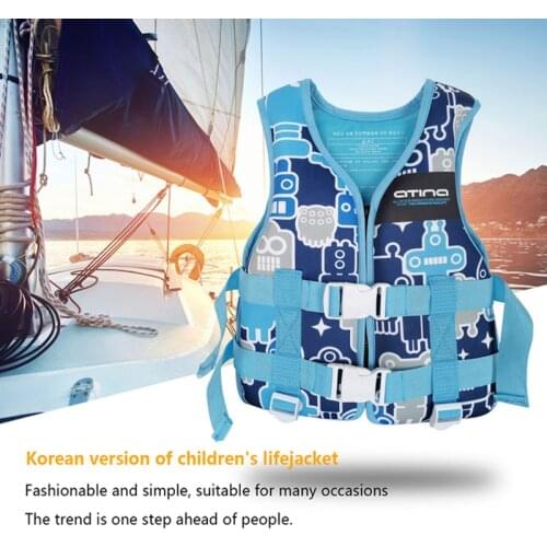 Child Life Jacket Safety Life Vest Water Sports Fishing Water Vest Kayaking Boating Swimming Drifting Safety Buoyancy Vest