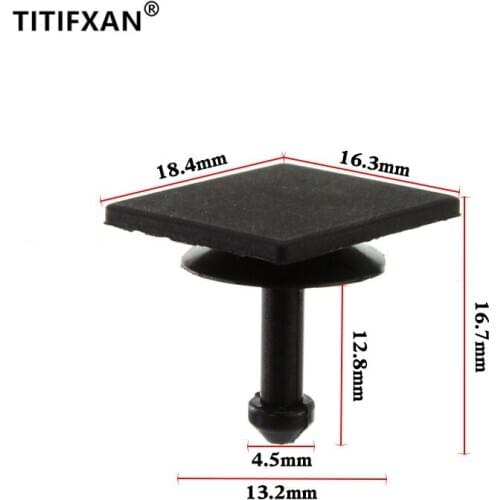 10PCS Car Engine compartment cover guard plate fixed fastener clip for Subaru Impreza Forester BR2 Outback WRX Legacy STI