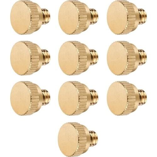 10PCS Brass Misting Nozzle Plug for Outdoor Cooling System