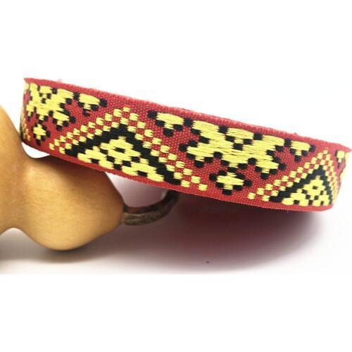 10Yards 16mm 5/8" Handmade Packing Material Jacquard Ribbon Scrapbooking Supplies Woven Ribbon Crafts Invitation Card Tapes