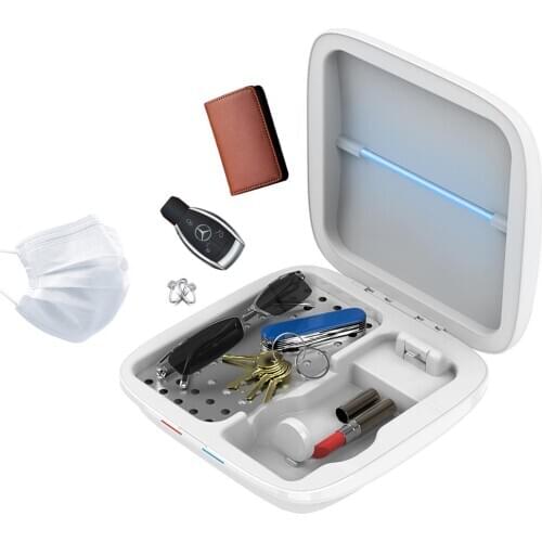 4 IN 1 Wireless Charger UV Sterilizer Disinfection Box Multifunctional Household Sterilization Box For Phone Mask Apple Watch