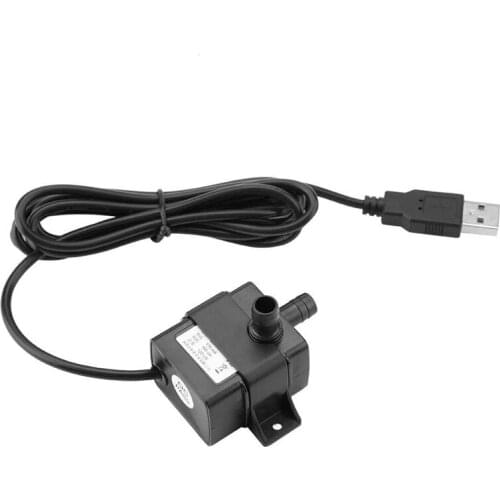 Silent Mini Water Pump USB DC 5V IPX8 Water Pump for Aquarium Fountain Water Circulation Fish Tank Water Cooling Pump