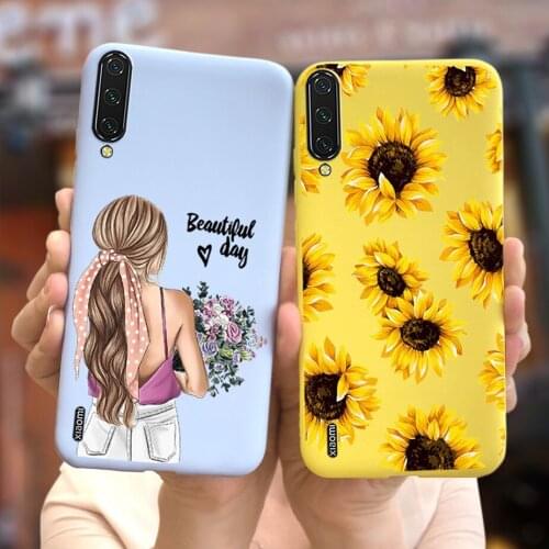 For Xiaomi Mi CC9 CC9E Case MiCC9 Pro Soft Slim Fundas Colorful Flowers Phone Cases For Xiaomi Mi CC9E CC9 Pro Back Cover Bumper