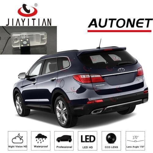 JIAYITIAN Rear View Camera For Hyundai Grand Santa Fe 2012~2018 CCD Night Vision backup camera license plate Camera reverse CAM