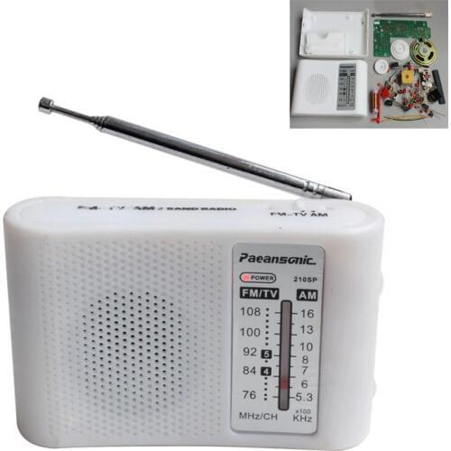 CF210SP AM/FM Stereo Radio Kit DIY Electronic Assemble Set Kit Portable FM AM radio DIY parts For Learner
