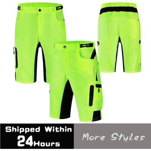 BATFOX Cycling Shorts Summer Breathable Loose Short MTB Shorts Bike Shorts Men Running Bicycle Riding Shorts Mtb Motocross