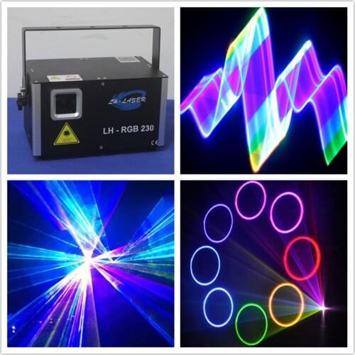 LH-LASER stage light equipment 1200MW animation rgb 1.2w full color laser show