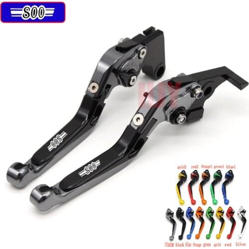 !Logo(800) For Kawasaki W800/SE W 800 W800 SE 2012-2016 CNC Adjustable Folding Extendable Motorcycle Brake Clutch Levers