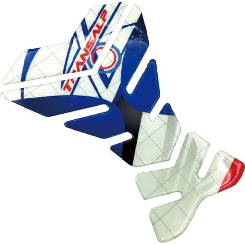 Motorcycle Decals For Honda TRANSALP Tank Pad Decorative Protector High Quality 3D Resin Stickers Pad Filler Reflective Tankpad