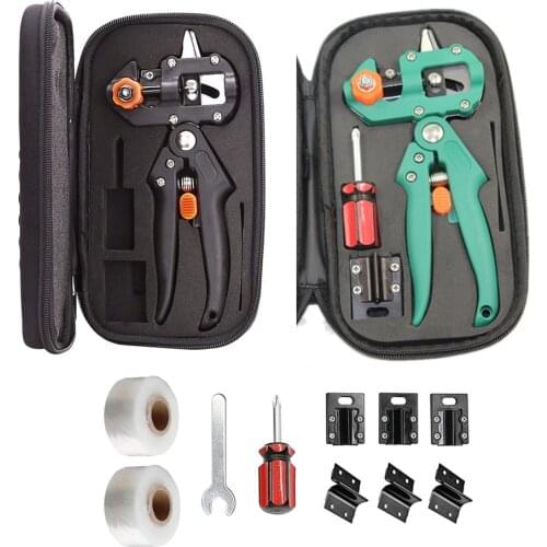 Garden Grafting Pruner Grafting Set Kit Farming Fruit Tree Pruning Shears Scissor Vaccination Plant Fruit Tree Cutting Machine