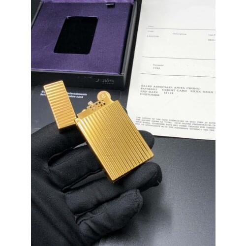 2021 new 100% brand new retro DuPont bright sound kerosene lighter windproof, electronic lighter