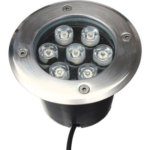 1pcs 7W DC12V LED Underground light Emitting Color Red