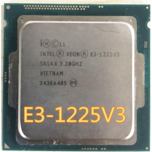 Intel Xeon E3-1225 v3 E3 1225v3 E3 1225 v3 3,2 GHz Quad-Core Quad-Thread CPU Processor84W LGA 1150
