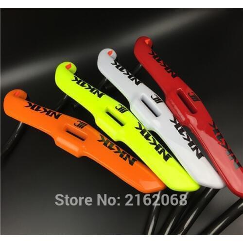 Newest white green red orange colors Road bike racing full carbon fibre bicycle handlebar 31.8*400/420/440mm parts Free Shipping