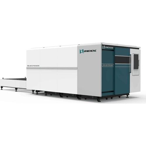 DISCOUNT PROMOTION Full Cover IPG RAYCUS Power Source 1000w 1500w 3000w 4000w Cnc Fiber Laser Cutting Machine
