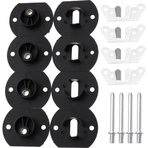 Furniture Connector Pin Style Fixing Hardware Kit Sofa Bed Connection Tool Anti-Slip Sectional Screws Fasteners Home Accessories