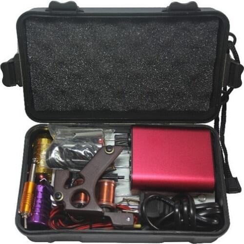 Beginner tattoo starter kits 2014 Kit Tattoo Complete Machine with Best Quality Permanent Makeup Machine For Tattoo Equipment