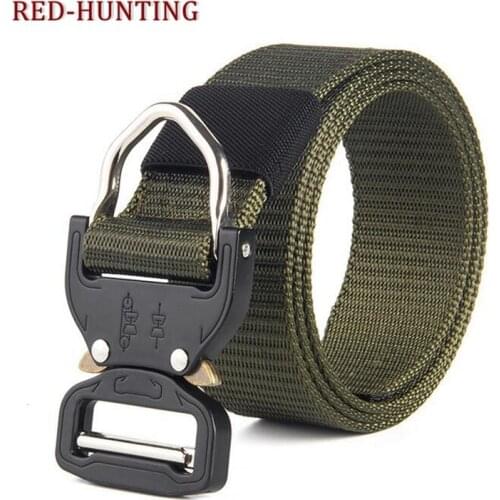 Heavy Duty Belt Tactical Gear Nylon Metal Buckle Swat Molle Padded Patrol Waist Belt Tactical Hunting Accessories