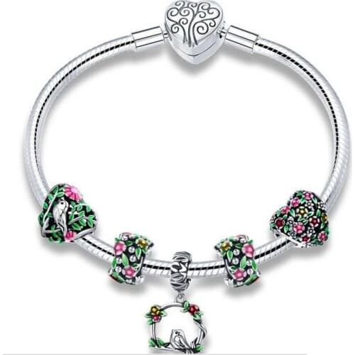 AODUOLA Bracelets With Charms