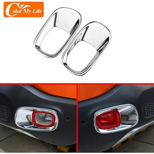 Car Rear Tail Fog Light Lamp Cover Decoration Trim Fit for Jeep Renegade 2015 2016 2017 2018 2019 2020 Accessories Car Styling