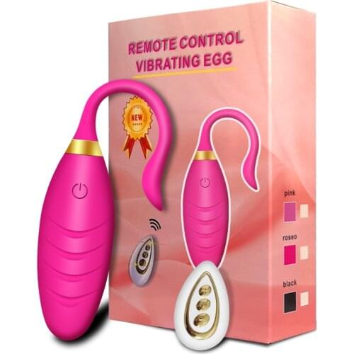 Wireless Remote Control Vibrator Panties Vibrating Egg Wearable Dildo G Spot Clitoris Anal Sex Toys for Women Adults 18 Balls