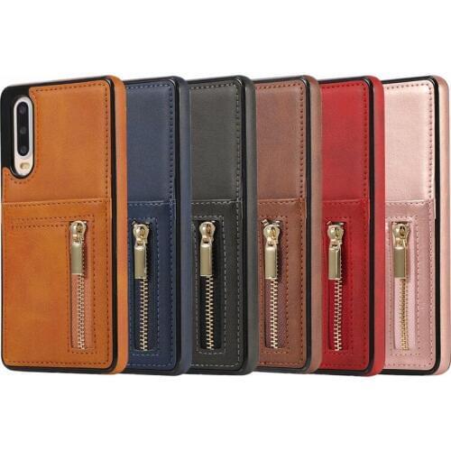 Case For Huawei P30 Pro P30 lite Cover luxury Card slot PU leather zipper wallet case Coque for Huawei P30 lite P30 Pro case