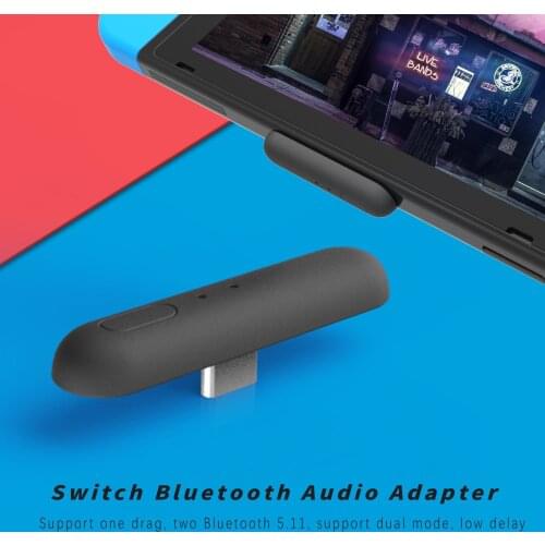 For Switch For PS4 /PS4 Pro Bluetooth-compatible Adapter 5.1 Game Console Wireless Headphone Audio Transmitter Type-C Adapter