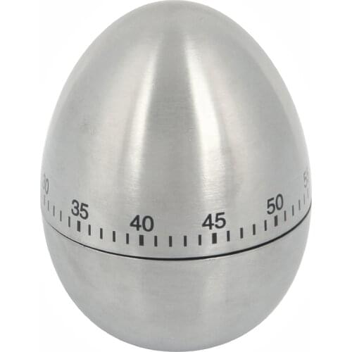 Egg Kitchen timer Cooking Timer Alarm 60 Minutes Stainless Steel Kitchen Tools Kitchen Gadgets Timer