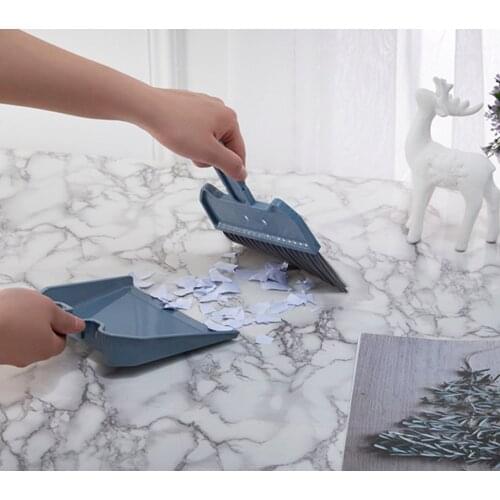 Mini Cleaning Brush Small Broom Dustpans Set Desktop Sweeper Garbage Cleaning Shovel Table Household Cleaning Tools
