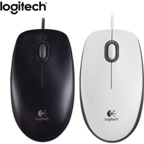 Logitech M100R Wired Optical Gaming Mouse USB 1000DPI Ergonomic Computer Mice