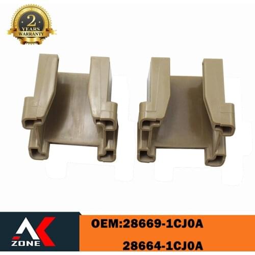 For Nissan QX70 2015 28669-1CJ0A 28664-1CJ0A Left Right Car Headlight Cleaning Washer Spray Nozzle Headlamp Washer Bracket