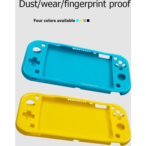 Game Console Non-slip Case Silicone Protective Cover for Nintendo Switch Lite Electronic Machine Accessories