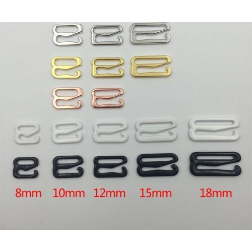 Wholesale 20 pieces / lot Various sizes of bra hooks bra DIY accessories 5 color