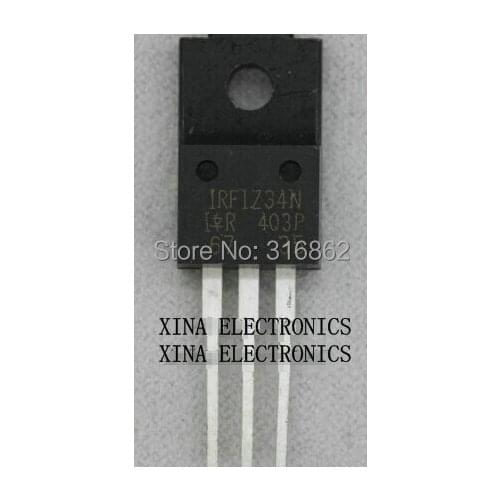 IRFIZ34NPBF IRFIZ34N FIZ34N 55V/21A TO-220F ROHS ORIGINAL 20PCS/lot Free Shipping Electronics composition kit