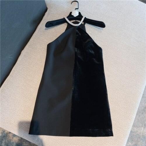 Rhinestone Halter Shirt for Woman Sexy Off Shoulder Vest Top Female Clothing Slim Fit crop tops