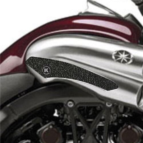 For Universal Motorcycle Non-slip Sticker Grips Protector Sticker Decal Gas Knee Grip Tank Traction Pad YAMAHA 2009-2018 VMAX