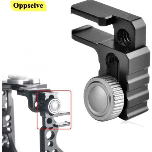 Universal Camera Cable Clamp Lock for Sony A6400 A6500 A6300 BMMCC Cage Wire Winder Clamp for Photo Vlogging Video Monitor Cage