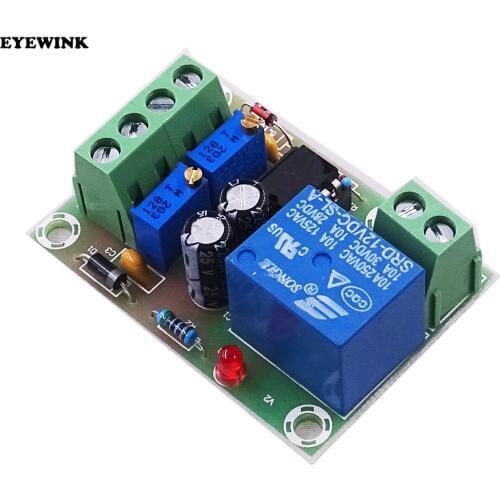 XH-M601 Battery Charging Control Board 12V Intelligent Charger Power Supply Module Panel Automatic Charging/Stop Switch