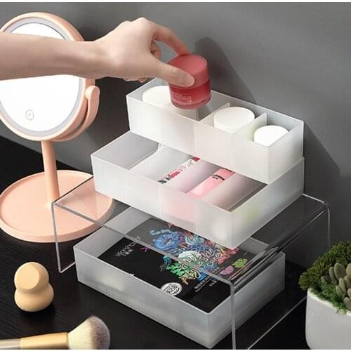 Household Office Storage Box Drawer Organizer Multifunctional Cosmetic Small Sundries Storage Case Divider Finishing Case