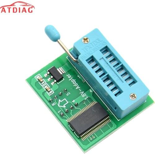 1.8V adapter motherboard 1.8V SPI Flash SOP8 DIP8 W25 MX25 use on programmers TL866CS TL866A