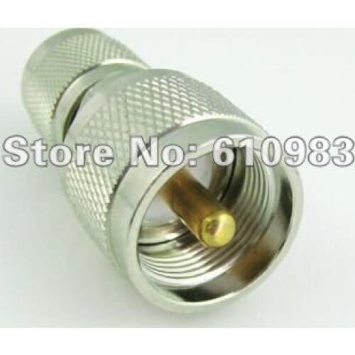 5 pieces/lot) Wholesale UHF to TNC adapter UHF male plug to TNC male plug coax connector adapter