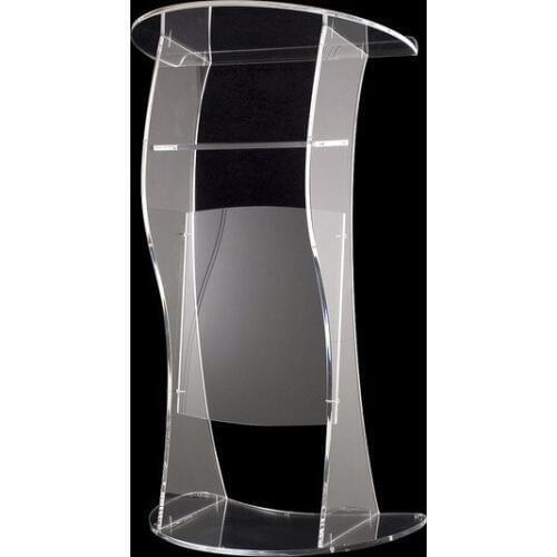 Free Shipping Dignified and magnanimous acrylic podium church / high quality acrylic pulpit of the church logo customize