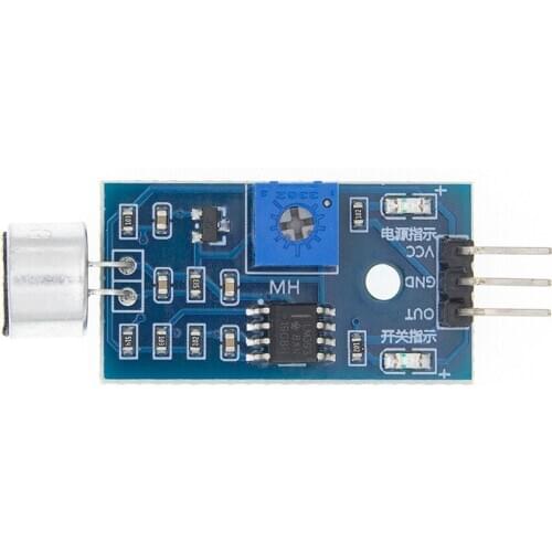 3pin Voice Sound Detection Sensor Module DIY Intelligent Smart Vehicle Robot Helicopter Airplane Aeroplane Boart Car