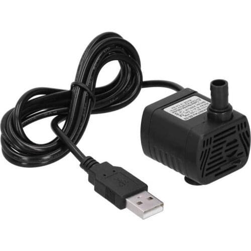 DC 3.5-3.9V Water Pump Mini USB Power Submersible Low Noise Pump For Aquarium Filtration Watering